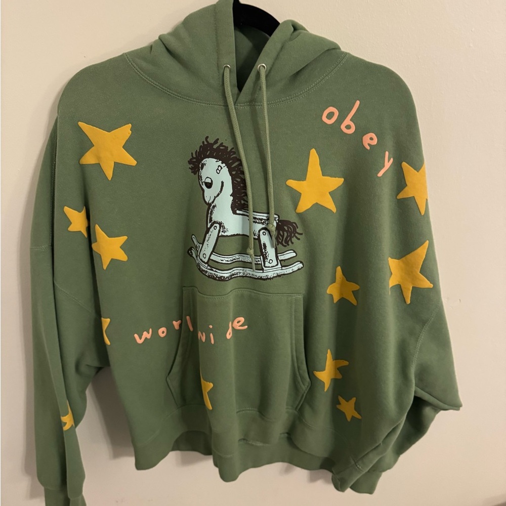 Obey Olive Green Sweatshirt